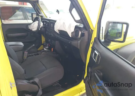 2022 Jeep Wrangler Unlimited Sport 4X4 z USA, uszkodzony, nr VIN 1C4HJXDN7NW258132